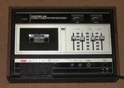 Carltone 380 Stereo Cassette Tape Recorder