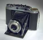 Agfa Isolette III - early model with F4.5 Solinar in Synchro Compur shutter