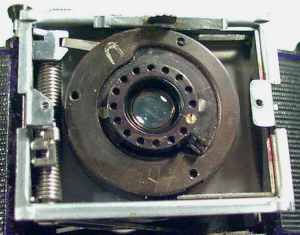 Photo of Agfa Karat 6.3 with front plate removed