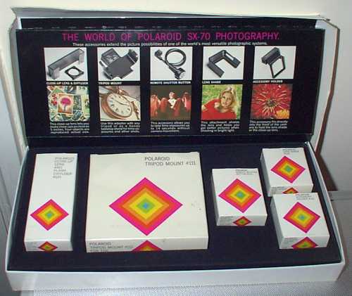 Photo of Polaroid SX-70 accessory kit